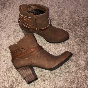 Madden girl brown booties